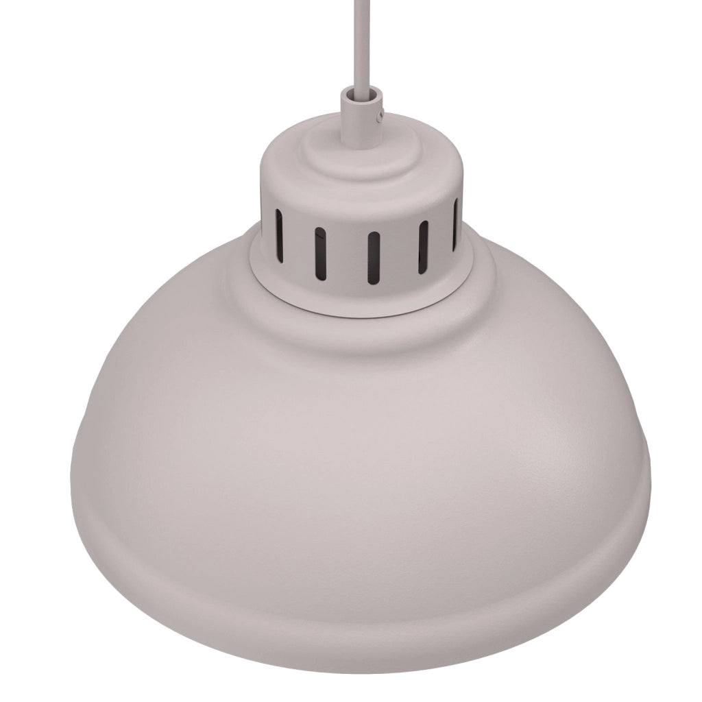 Lampada sospesa Sven kaszmir 1xE27 acciaio Luminex