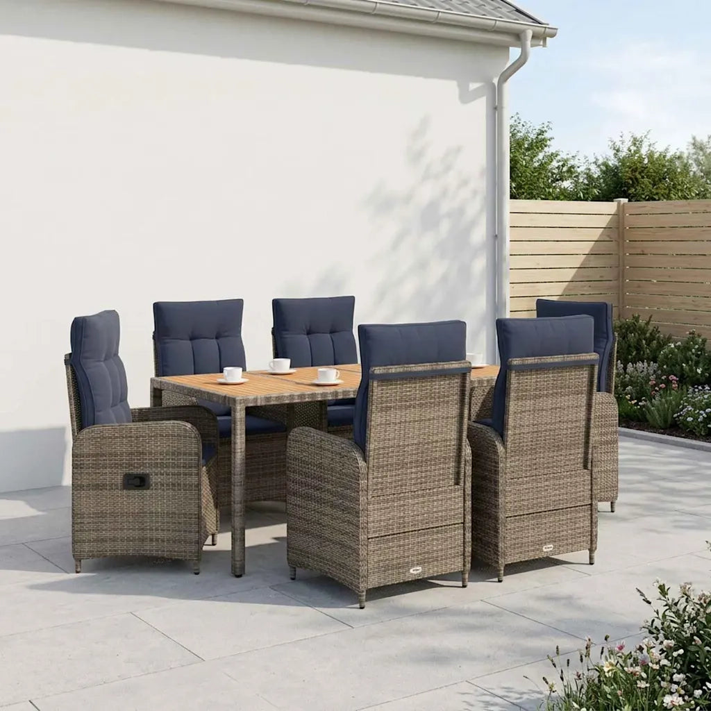 Set da pranzo per esterni 7 pz 3422290
