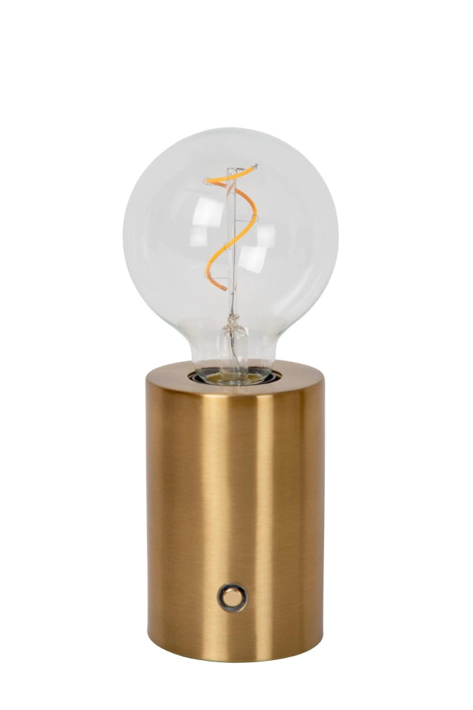 Lampada da tavolo LED dimmerabile ottone VIVO Lucide
