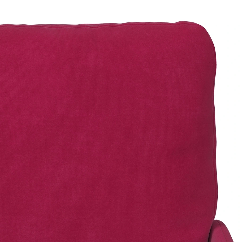 Divani con cuscino 55cm Rosso Vino Legno compensato 42023442