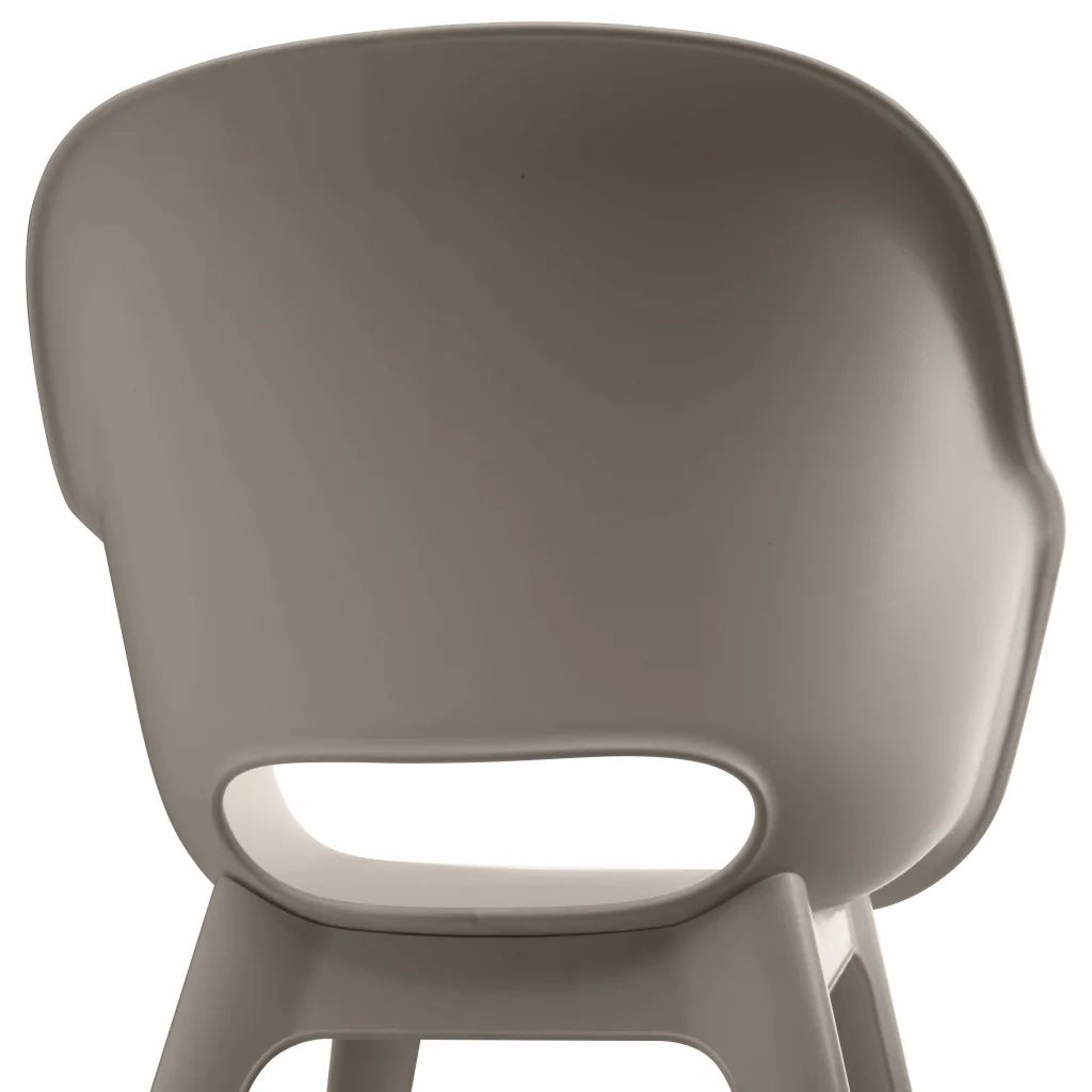 Keter Sedie da Giardino Akola 2 pz Cappuccino 422805