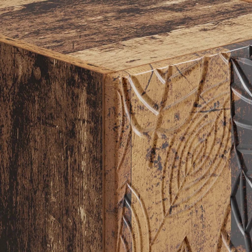 Comodino Legno antico 62 x 34,5 x 48 cm Legno ingegnerizzato 895013