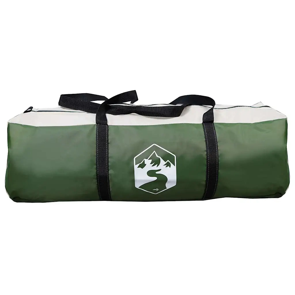 Tenda tunnel per 4 persone Verde e Bianco 740 x 370 x 220 cm