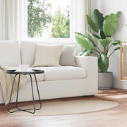 Tappeti per area Ovale HUARTE Beige 80 x 150 cm 100% Poliestere 4103614