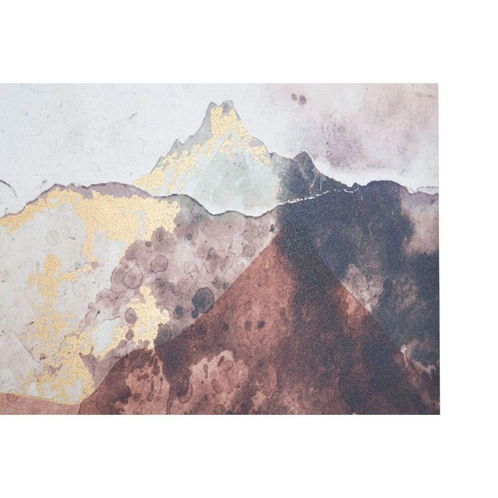 Stampa Dipinta Orizzonte cm 80X3X120 - BROWN MOUNTAIN
