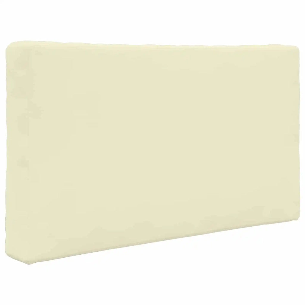 Cuscino per divano da esterno 3 pcs Crema Poliestere 900865