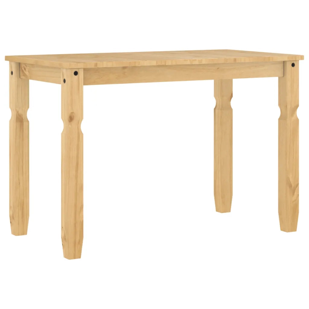 Tavolo da Pranzo Corona 112x60x75 cm in Legno Massello di Pino 4005714