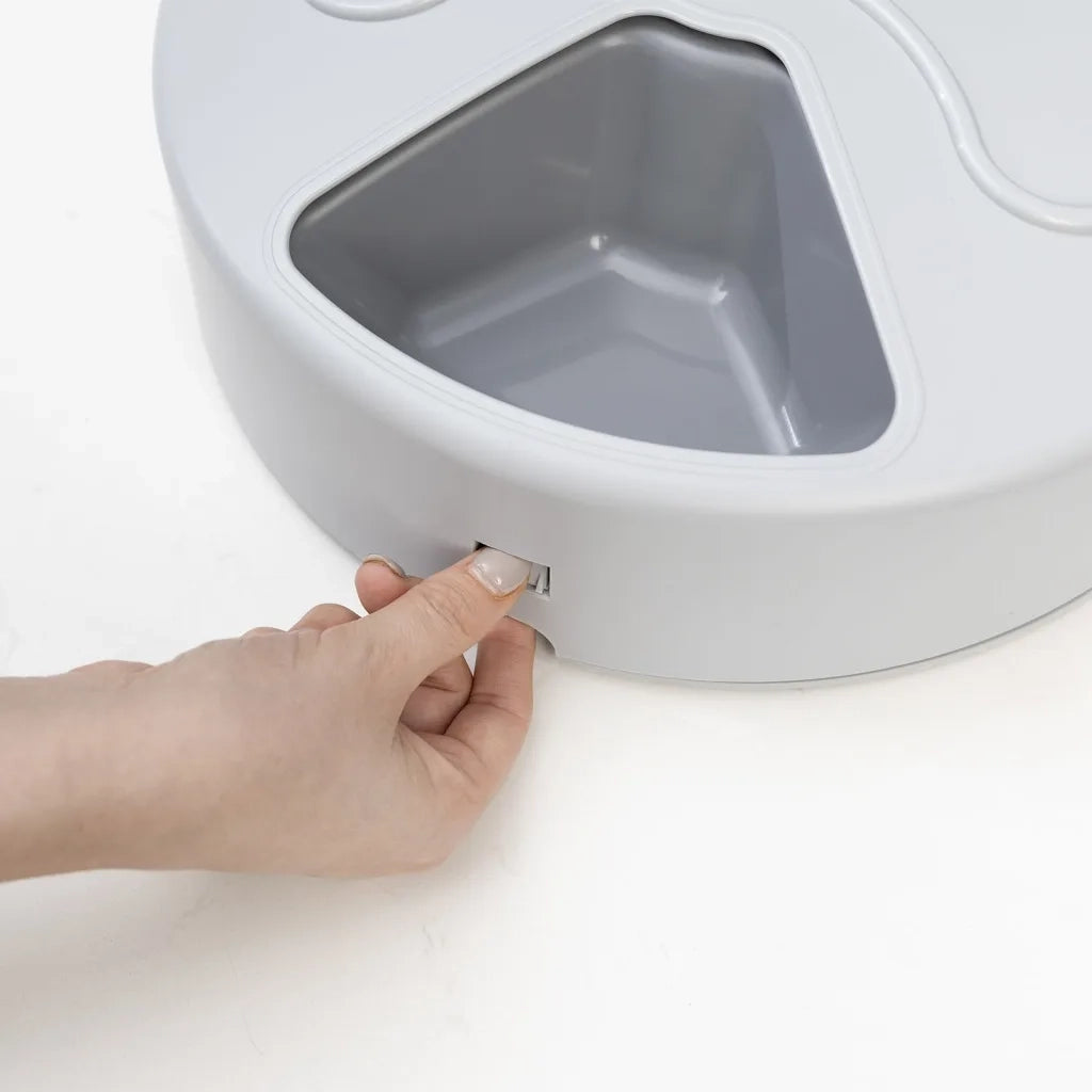 PetSafe Dispensatore di 5 Pasti per Animali Eatwell con Timer Grigio 444458