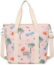 Ercole Isolata 15L/29L Grande Capacità Borsa a Ispezione Recuperabile Borsa a Specchietti Portatile con Cinturino Regolabile per Scuola Ufficio Pic-Nic (29L, B-Rosso Coccoloso)