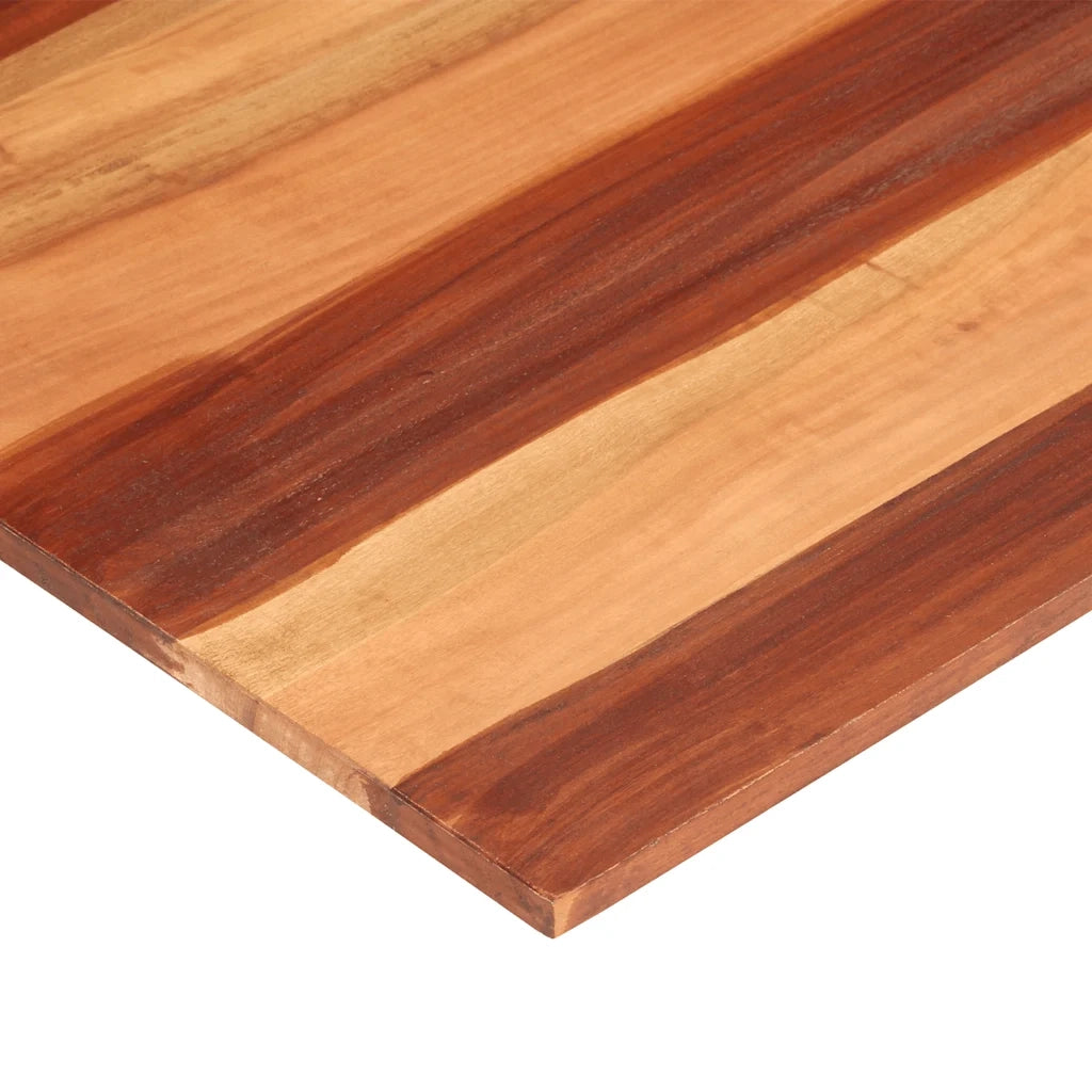 Piano Tavolo in Legno Massello di Acacia 15-16 mm 60x120 cm