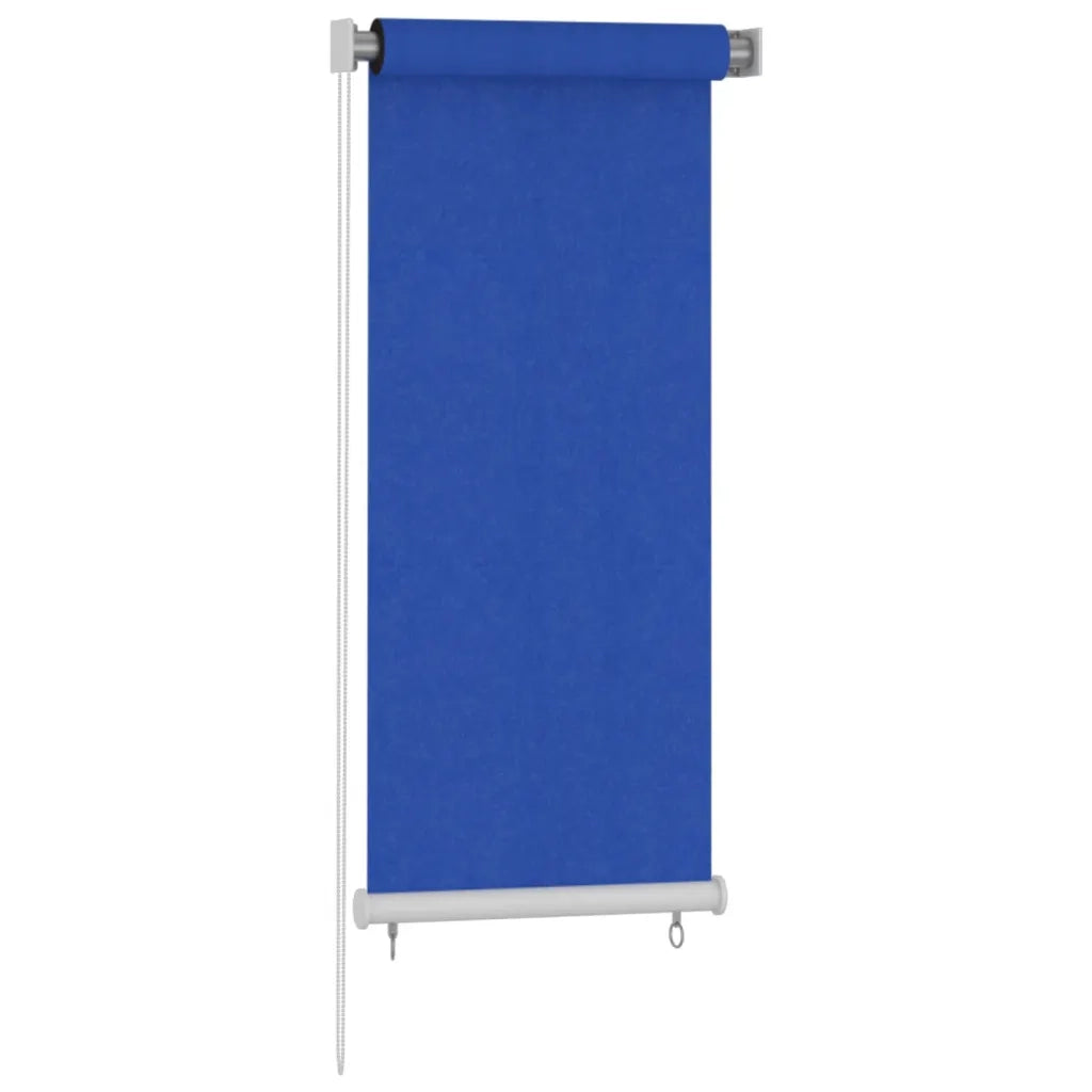 Tenda a Rullo per Esterni 60x140 cm Blu HDPE 312835