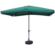 MAURY'S OMBRELLONE DA GIARDINO RETTANGOLARE 3 X 2 MT COLORE VERDE DIAMETRO ASTA 40 MM