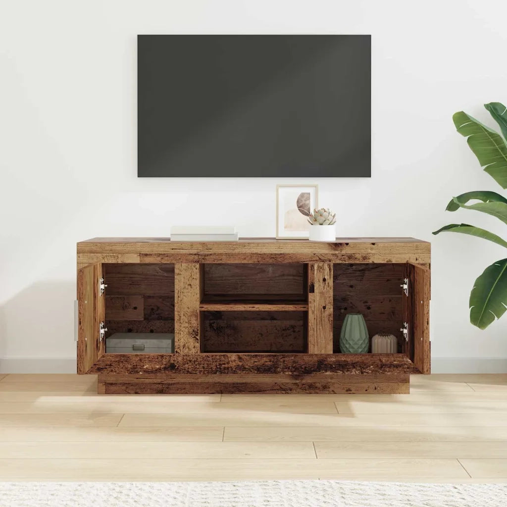 Mobile TV Legno vecchio 102 x 35 x 45 cm Legno multistrato 880531