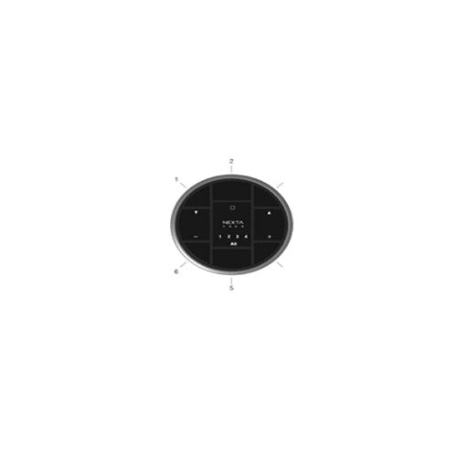 TRASMETTITORE A 4 CANALI INTEGRATO PRASTEL HB80-4L AUTOMAZIONE AUTOMATISMI NUOVO