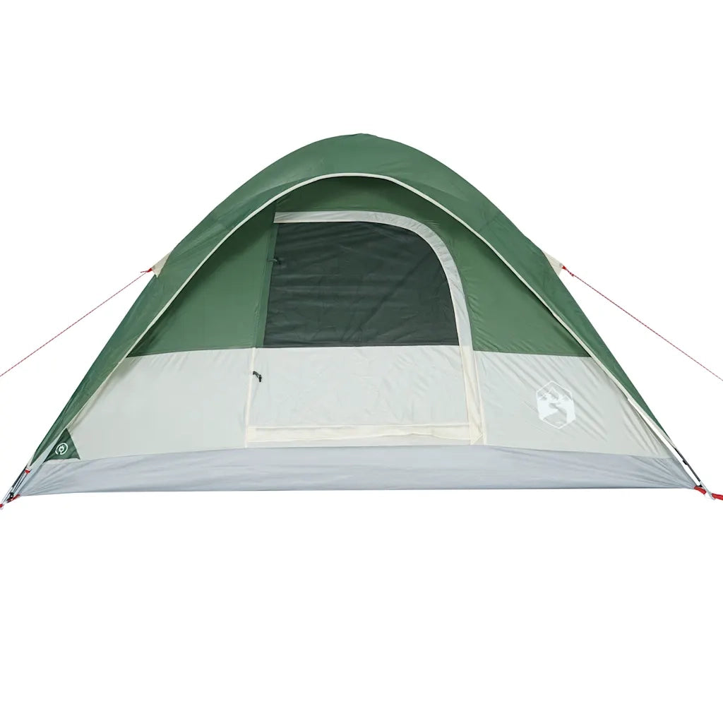 Tenda da Campeggio | Tenda Familiare a Cupola per 6 Persone Verde Impermeabile