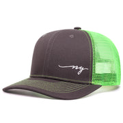 Cappellino da baseball NY ricamato multicolore