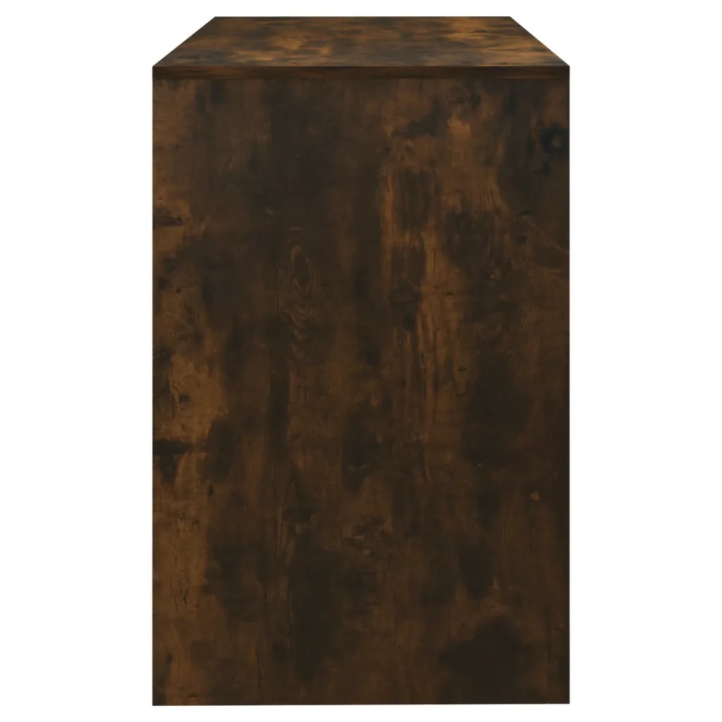 Scrivania | Tavolo da Ufficio Rovere Fumo 101x50x76,5 cm in Truciolato