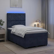 Letto box spring con materasso Grigio Scuro 120 x 200 cm 3455091