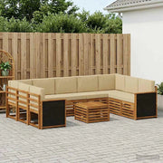 Set divani Legno di Acacia Massello 3384854