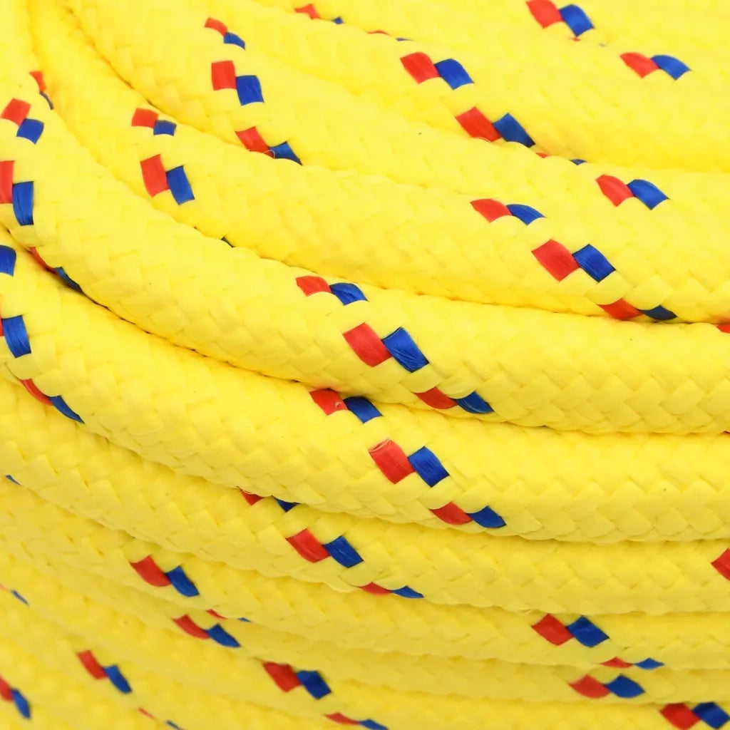 Corda Nautica Gialla 16 mm 100 m in Polipropilene cod mxl 53798