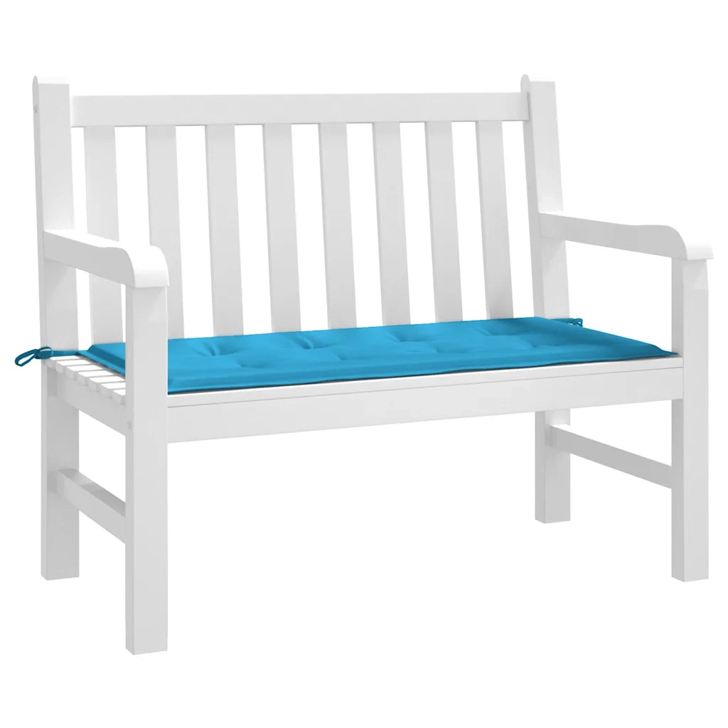 Cuscino per Panca Blu 100x50x3 cm in Tessuto Oxford 43201