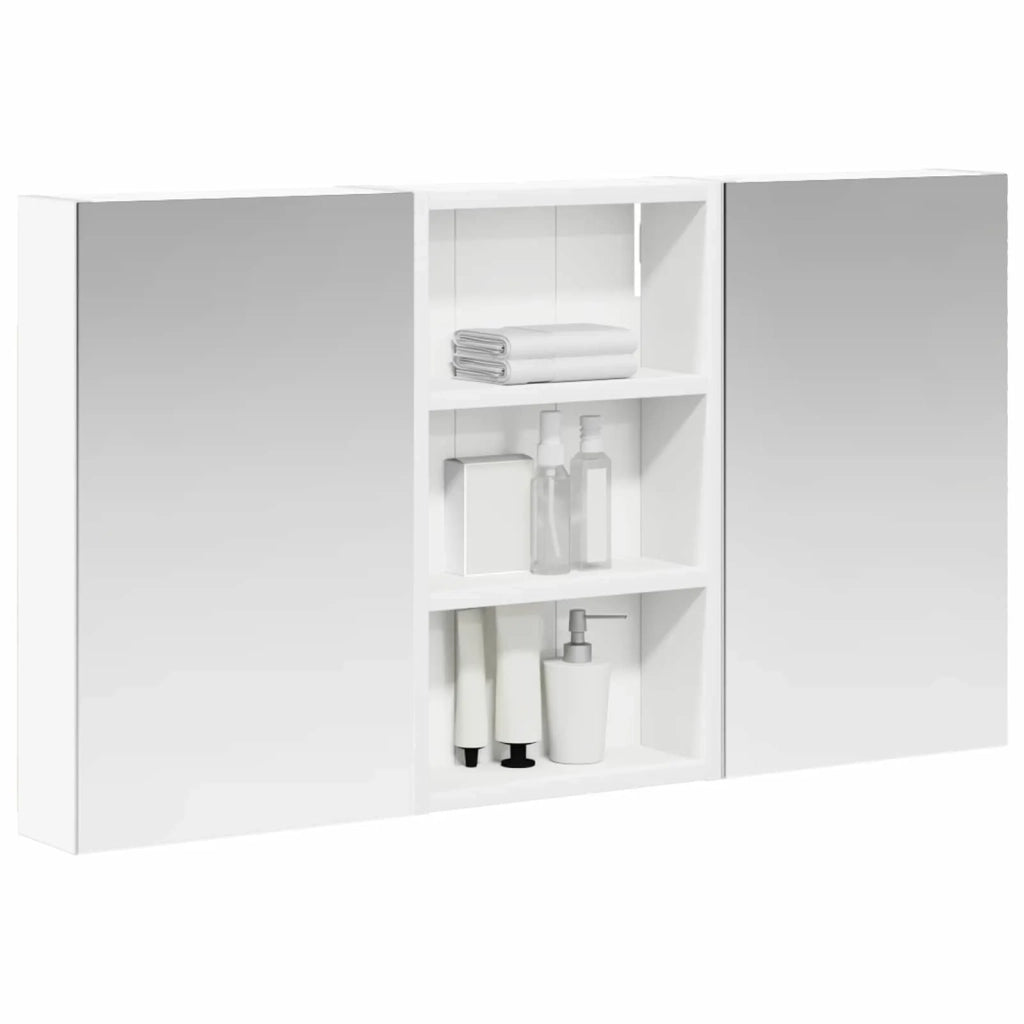 Set di Armadi da Bagno | Armadio da bagno con lo scaffale 3 pz 90 x 10,5 x 50 cm