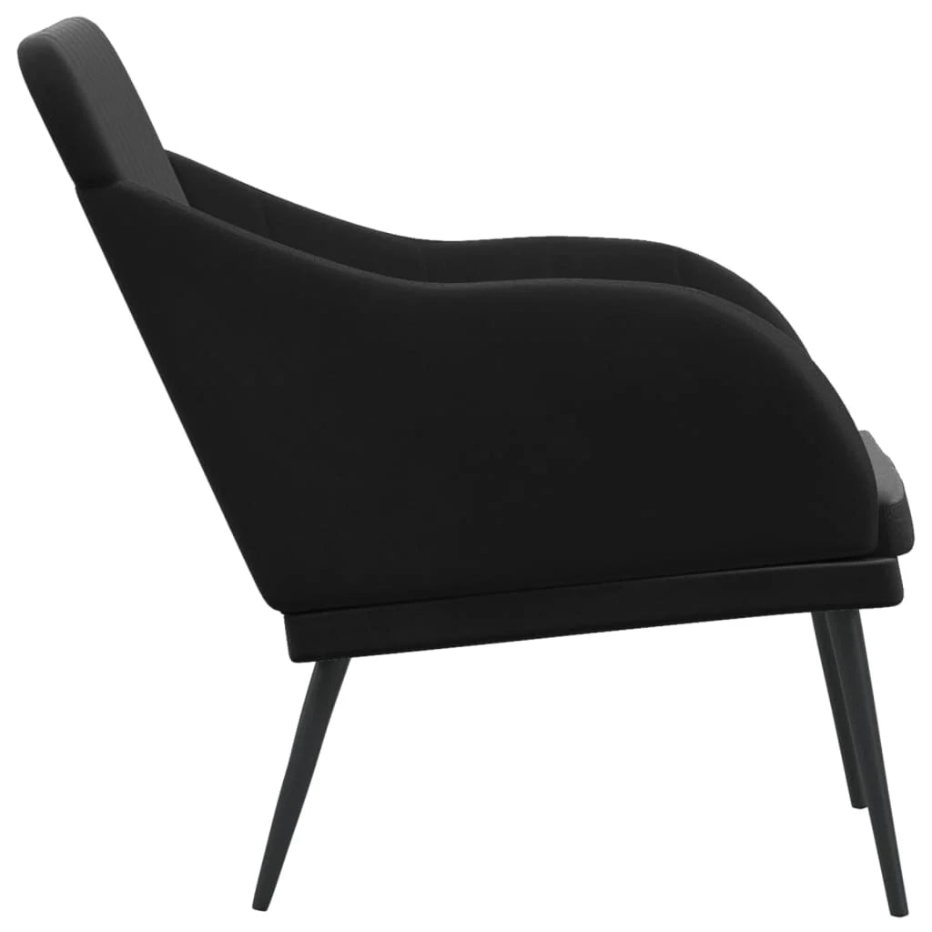 Panca/panca 110 x 76 x 80 cm velluto nero 02_0010714