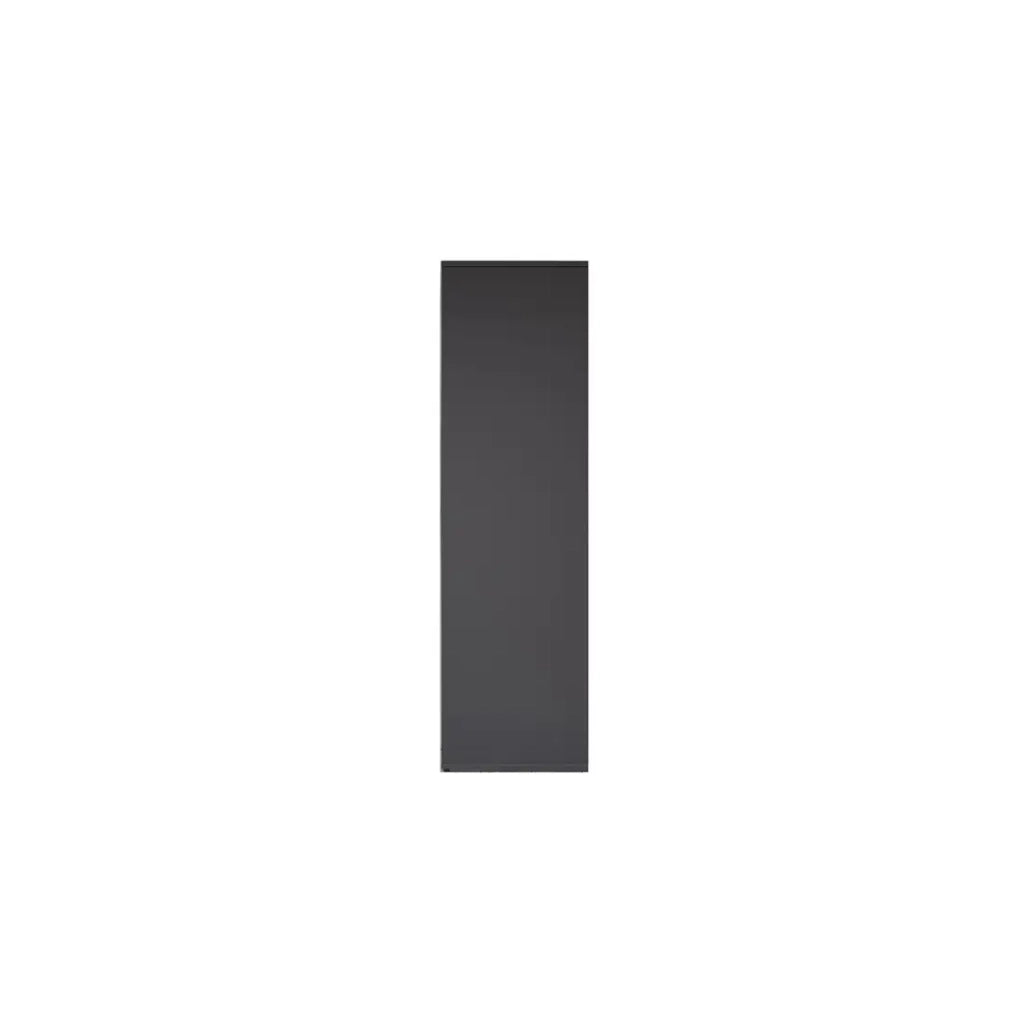 Armadio TOM – 3 porte – Colore grigio antracite – Guardaroba + scaffali – L120 cm – Design