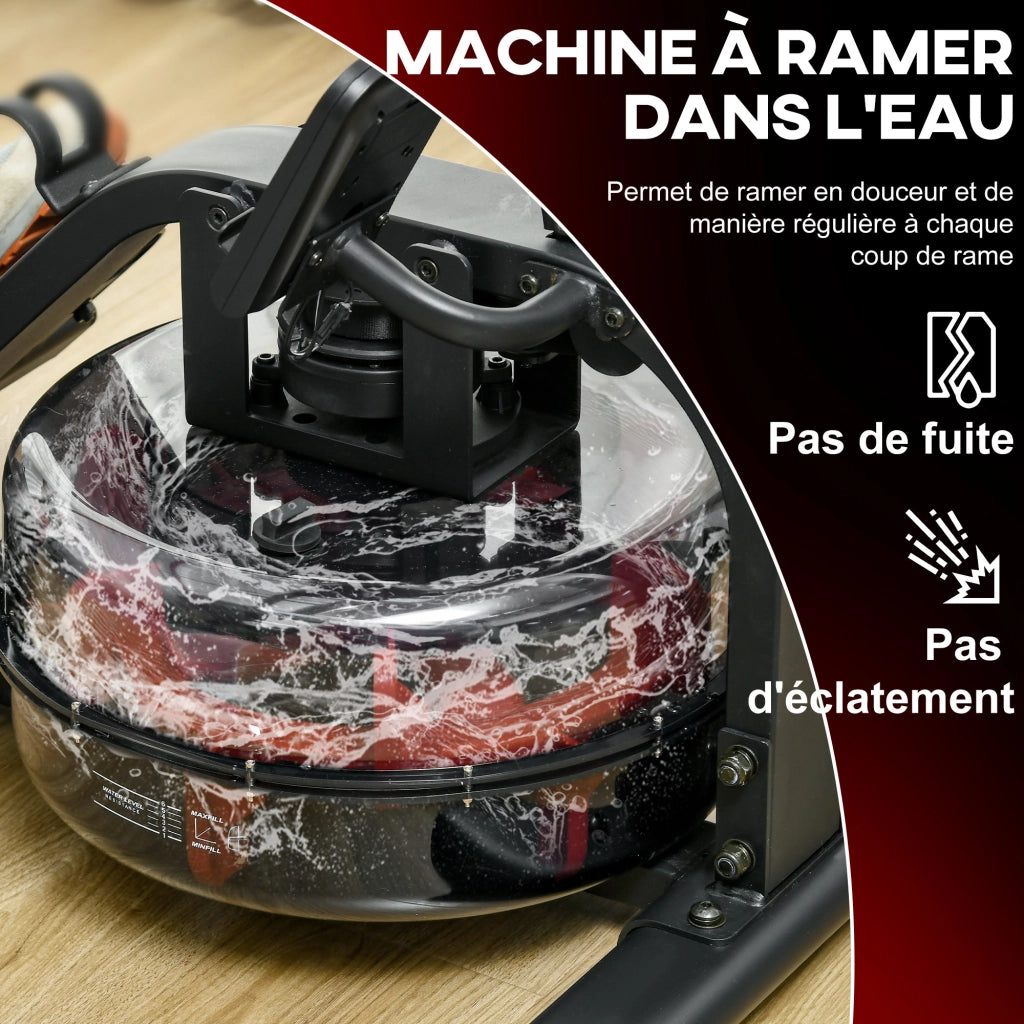 Vogatore per casa pieghevole ¨C zephmum ¨C 6 livelli resistenza LCD PC nero