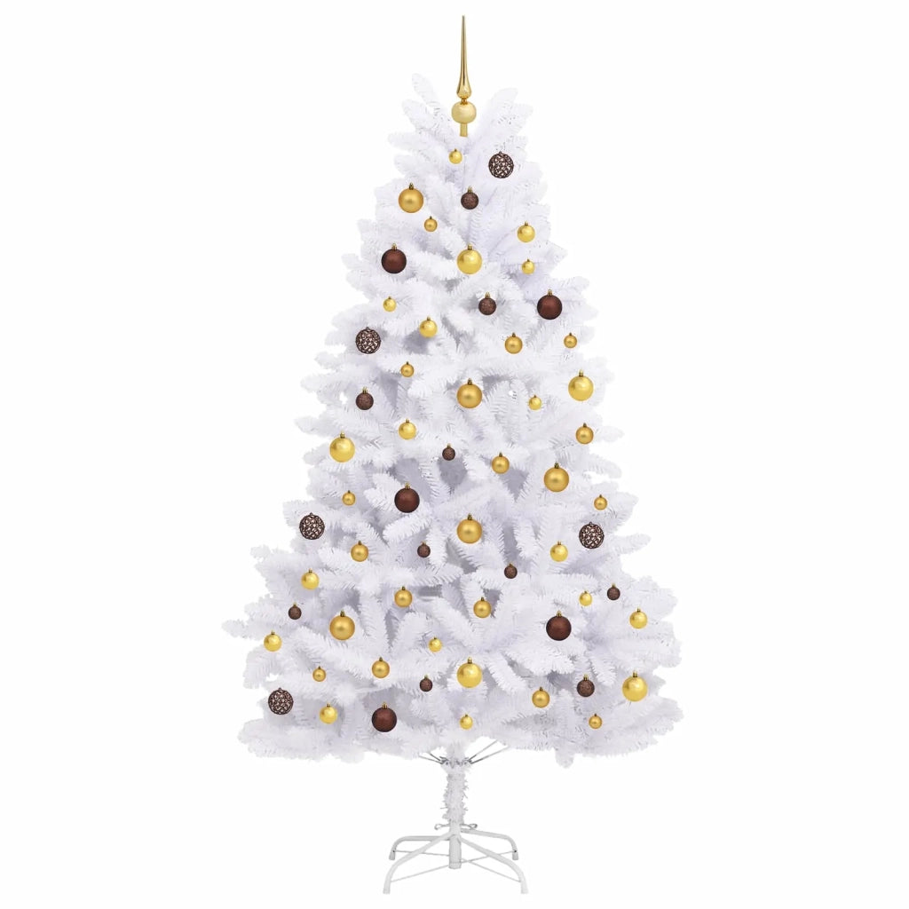 Albero di Natale artificiale Bianco 106 x 106 x 210 cm LED 3210134