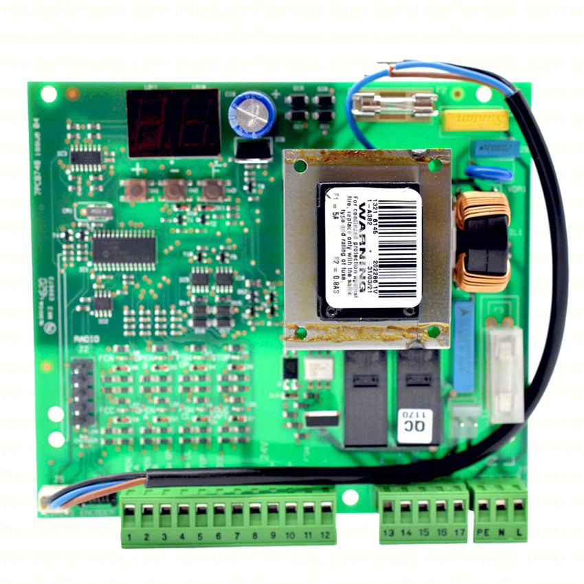 FAAC 740D 740 CENTRALINA SCHEDA CENTRALE ELETTRONICA 202269 CANCELLI SCORREVOLE