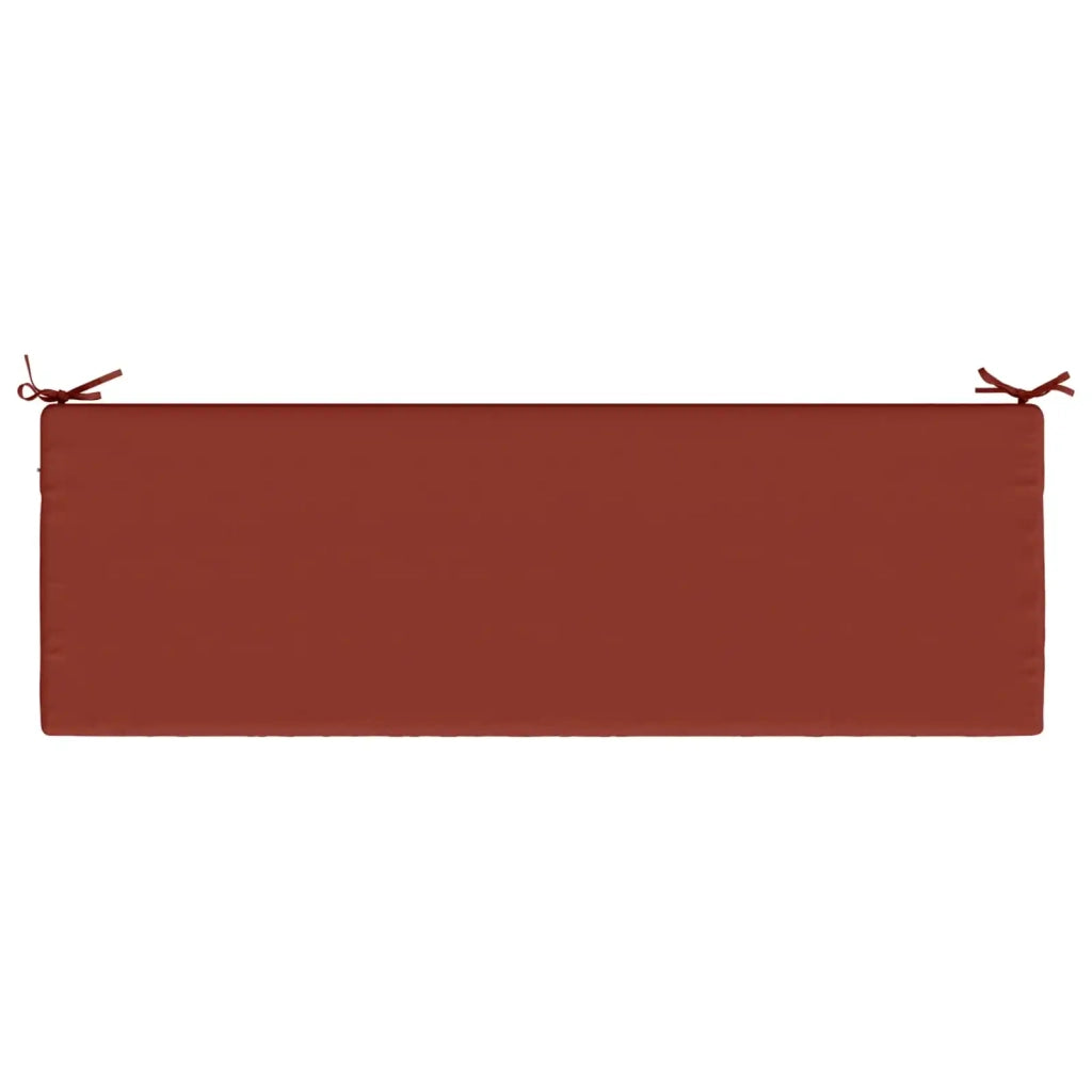 Cuscini per Panchina a 2 Pezzi SOEST 2 pz 100% Poliestere Rosso 949387