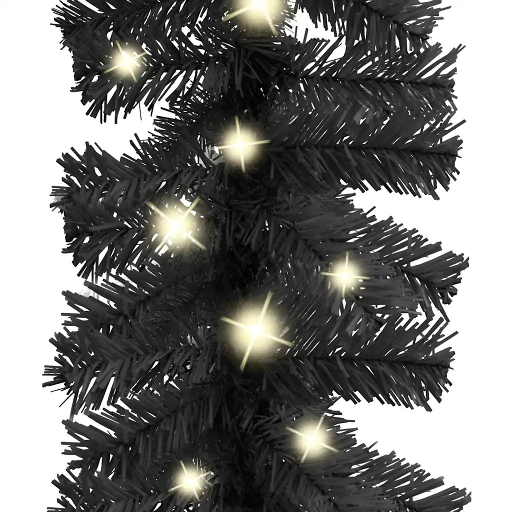 Ghirlanda Natalizia con Luci a LED 10 m Nera CFW7614300