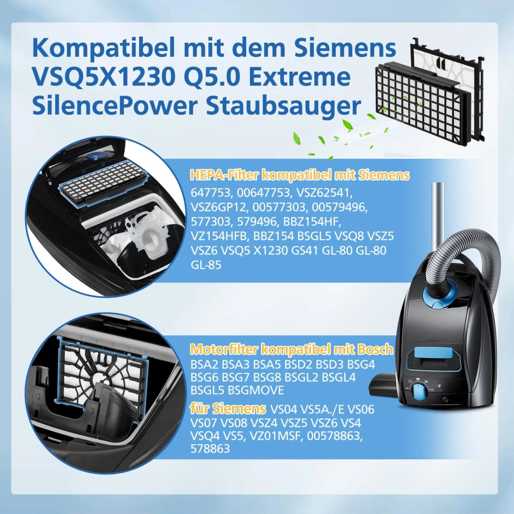 Siemens VSQ5X1230 Q5.0 extreme silencePower