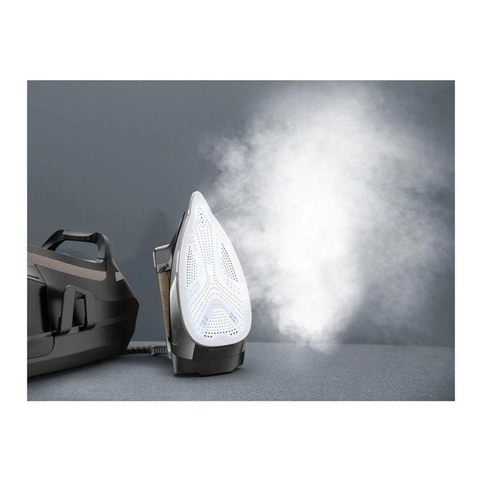 Rowenta Eco Steam Pro 2800 W 1,3 L Piastra Microsteam 400 HD 3De Laser Beige, Nero