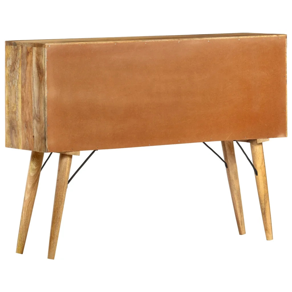 Credenza 110x30x82 cm in Legno Massello di Mango 285822
