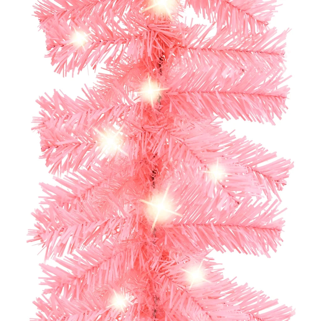 Ghirlanda Natalizia con Luci a LED 10 m Rosa CFW5155984