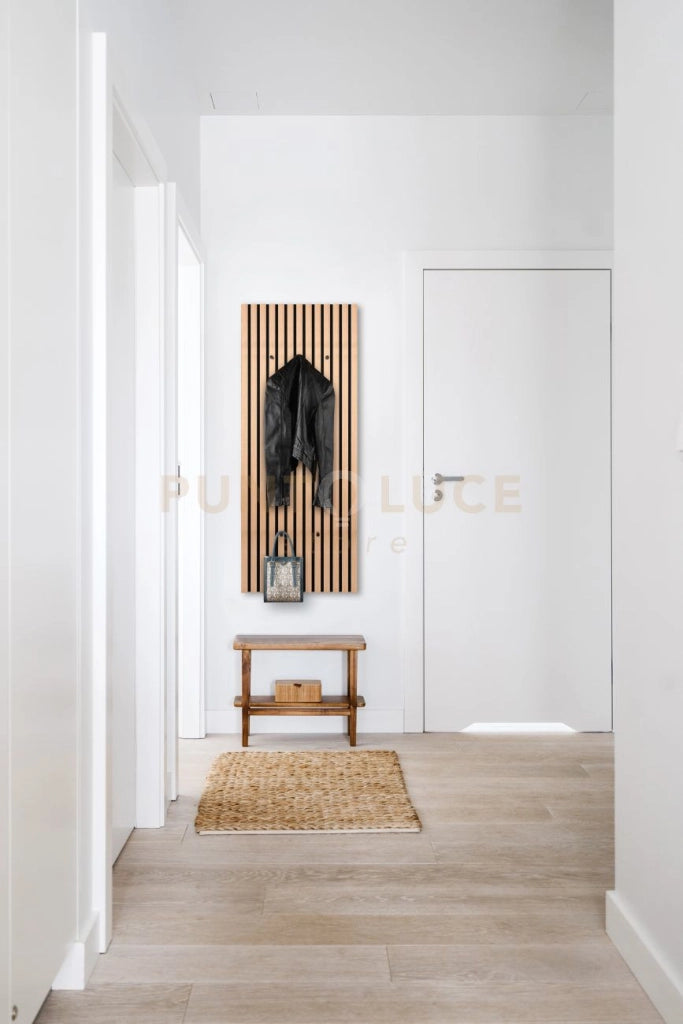 GWEN APPENDI ABITI LARGO COLORE LEGNO NATURALE FONOASSORBENTE 50X125CM