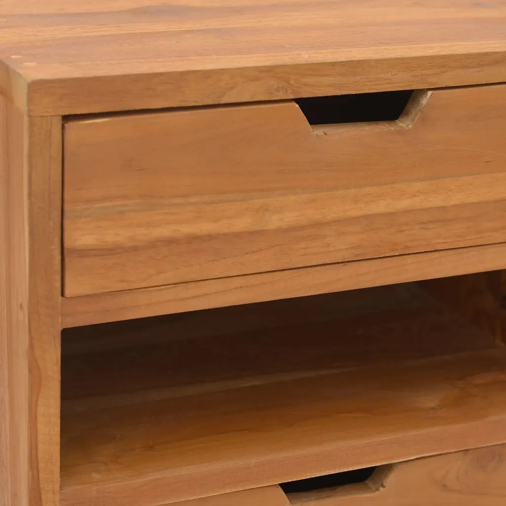 Mobiletto 40x30x76 cm in Legno Massello di Teak 326129