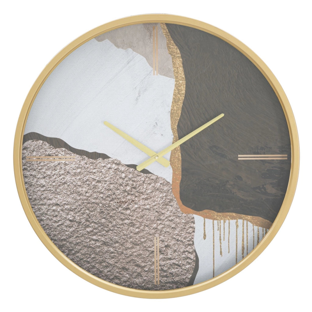 Orologio da Parete VKH273, Multicolore, Metallo, 60x6x60 cm