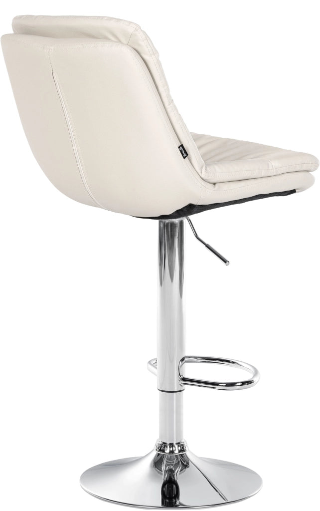 Barhocker Laurel Kunstleder chrom