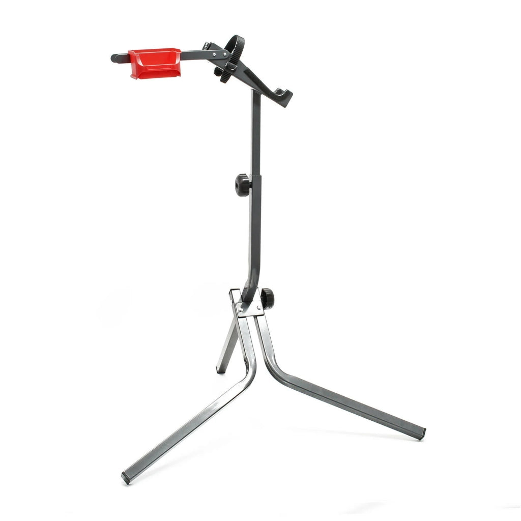 Supporto per riparazione biciclette 30 kg max treppiede in acciaio altezza regolabile 16_0002851