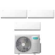 Condizionatore Hisense Trial Split UNI HB 9+9+9 con 3AMW72U4RJC R-32 Wi-Fi Integrato