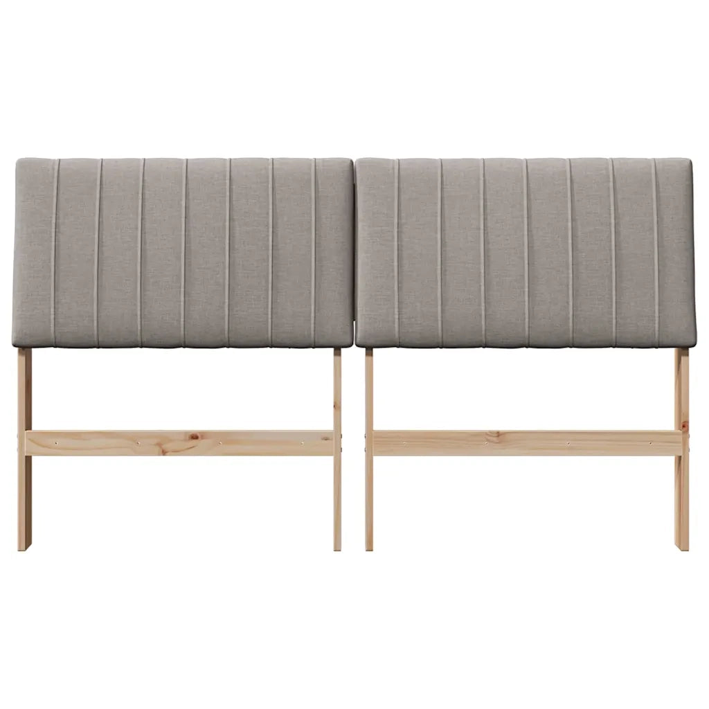 Testiera imbottita Talpa 160 cm Pino massello 879387