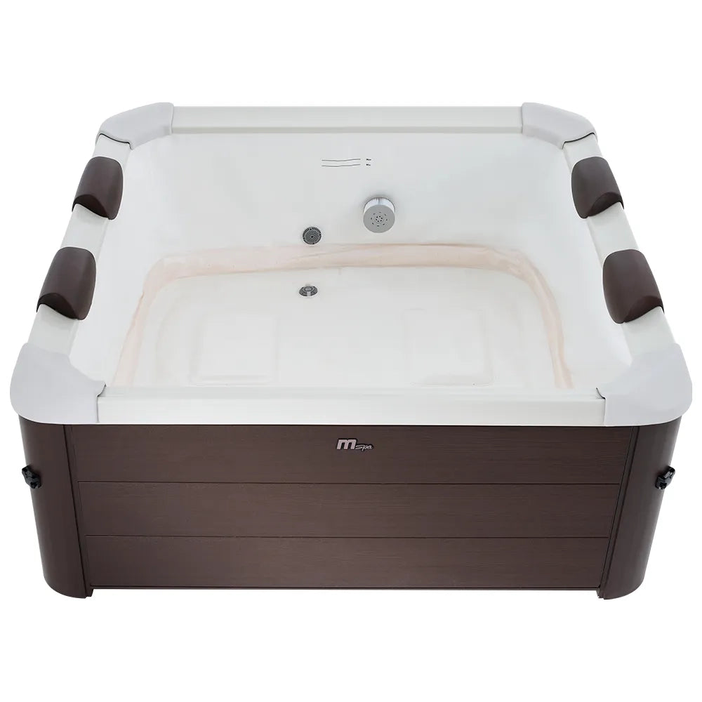 MSpa Spa rigida fuori terra quadrata Tribeca F-TR062W - Tempo Style 1.6m x 1.6m x 0.65mH