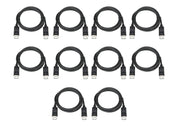 10 Cavetti DisplayPort 4k 8K Ultra HD Audio Dolby Maschio Maschio 1,5 metri DP Bulk Rivendita