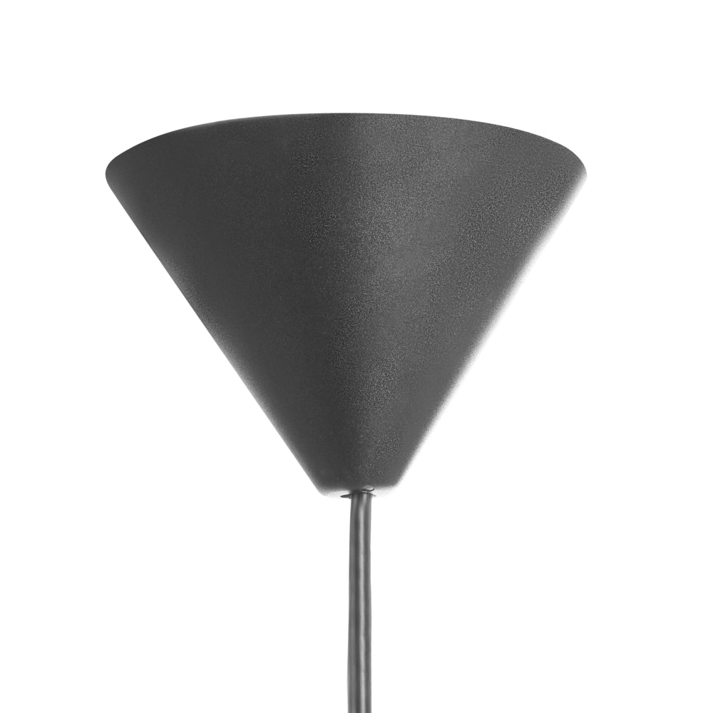 Lampada a sospensione con paralume in tessuto nero Design moderno Lampada da soggiorno
