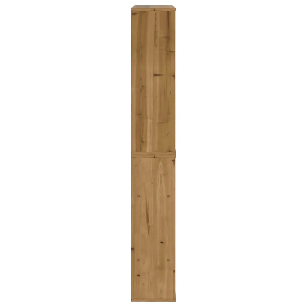 Armadietti Laterali 6 pz ODDA 40x24x79 cm Legno Massello Pino