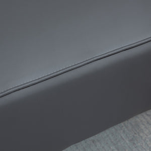 Divano 2 Posti 164x71x75 cm in PVC Grigio