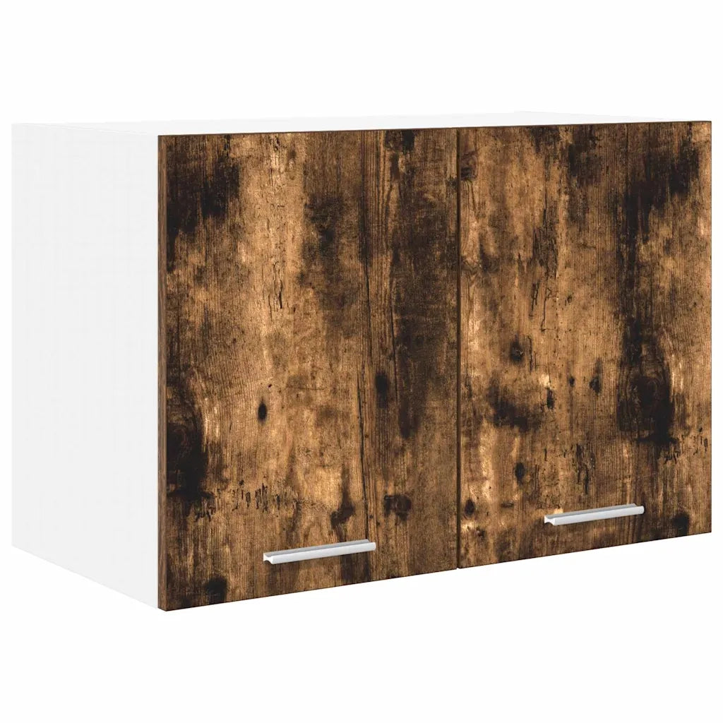 Armadio pensile Rovere Affumicato e Bianco 60 x 31 x 40 cm